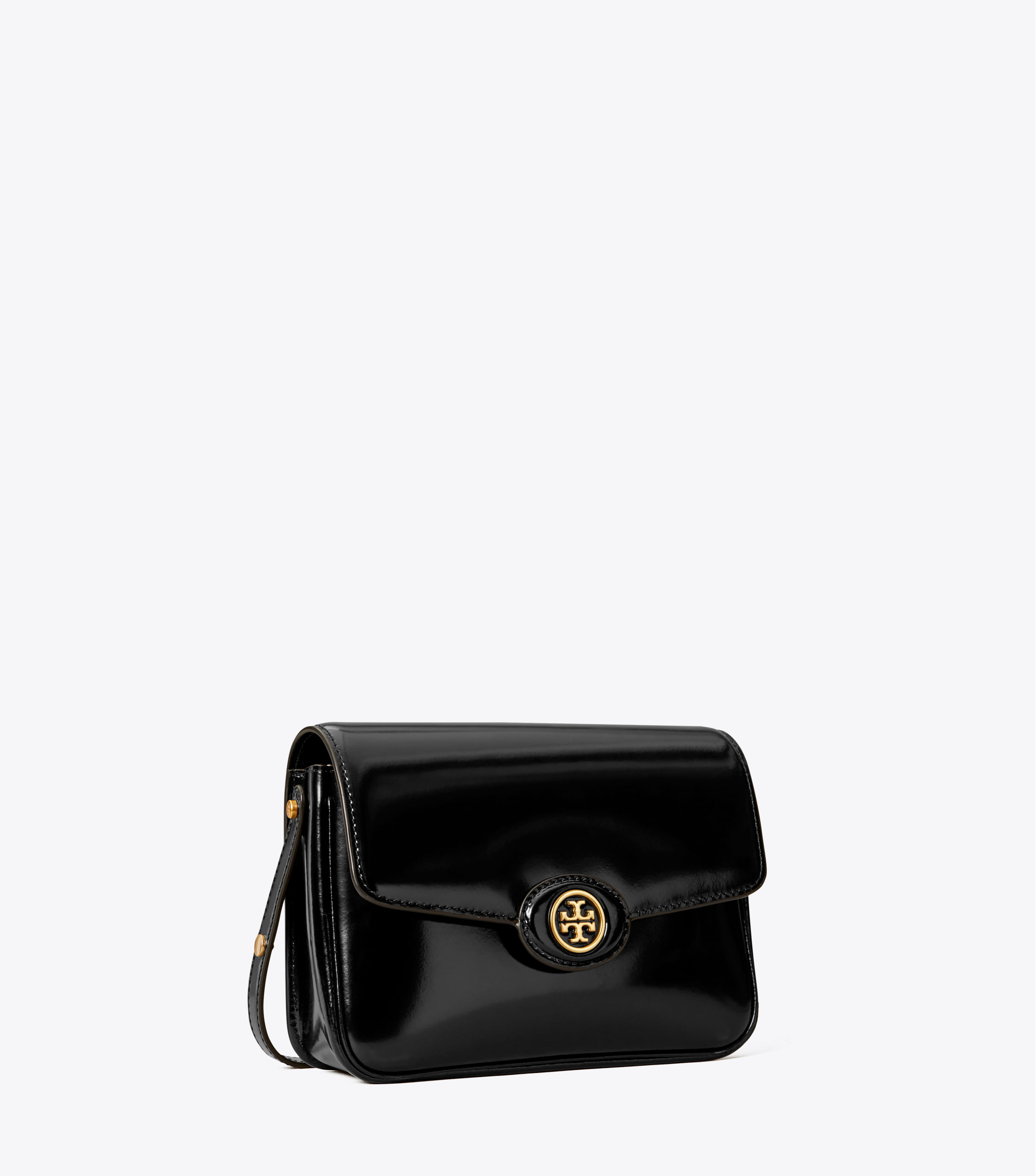Ｂほれ Bolsa De Ombro Robinson Spazzolato Black - Tory
